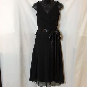 Waters & Watters Formal Peplum Dress Set Chiffon 2